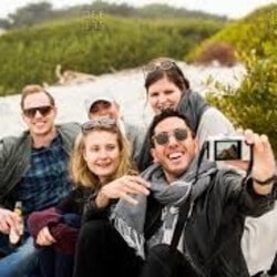 Hänger med kompisar